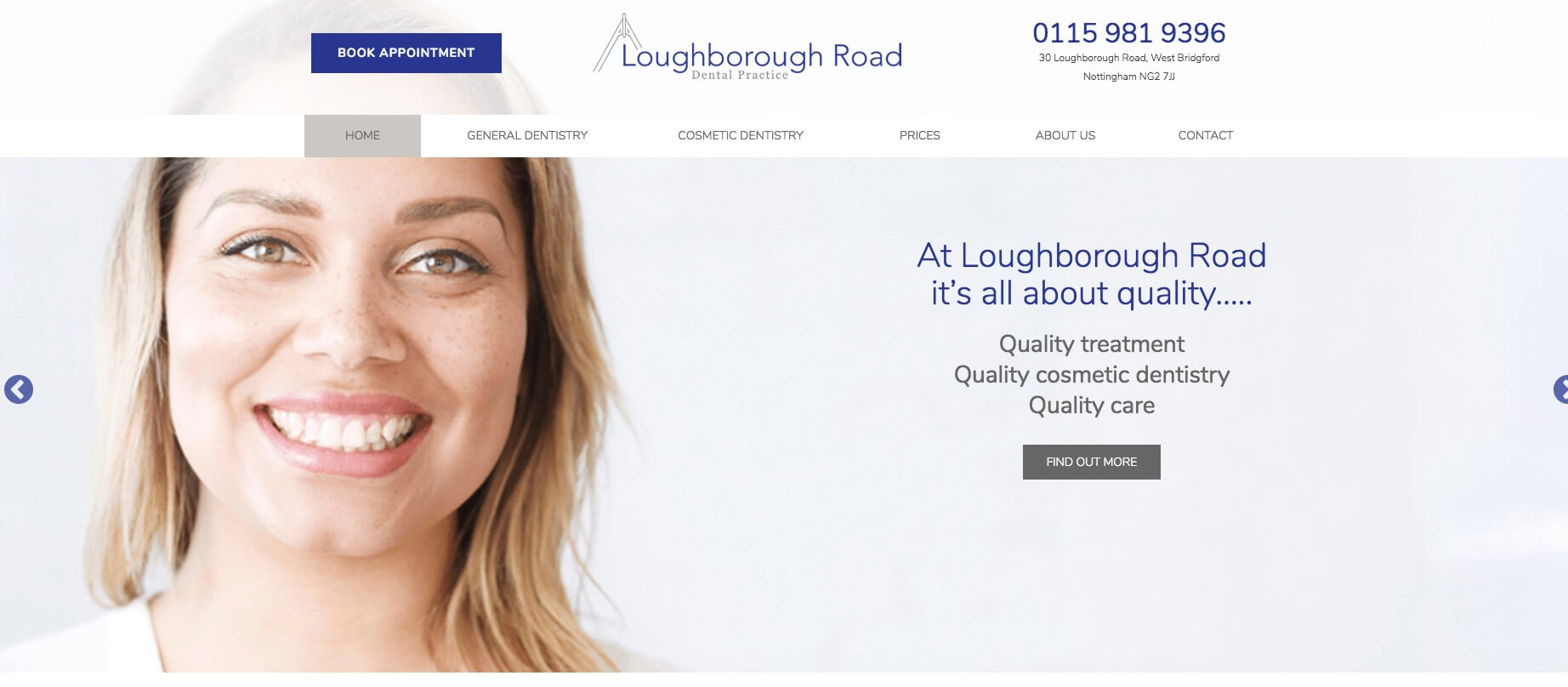 Loughborough Road Dentist | West Bridgford